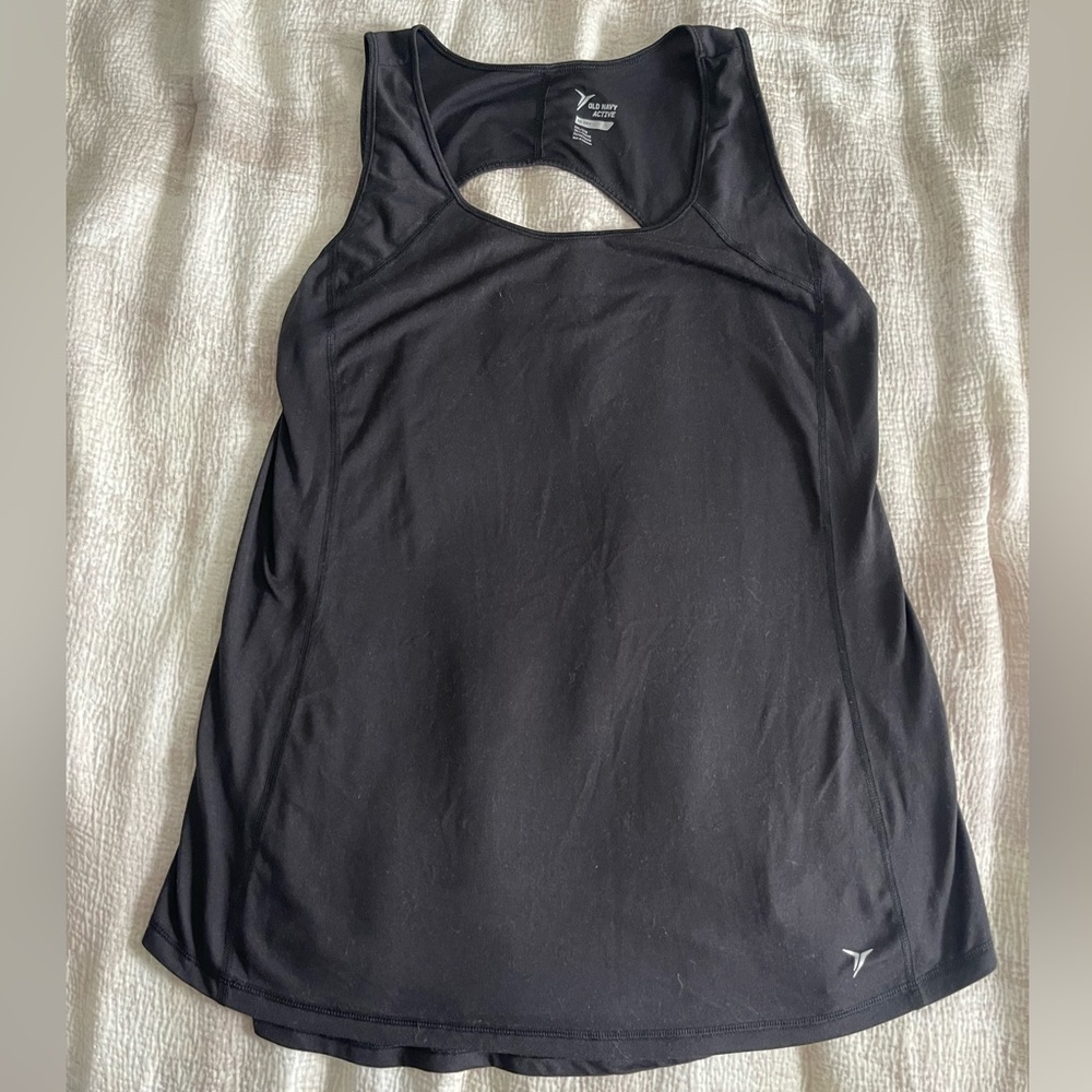 Old Navy Active Black XXL Tall Tank Top